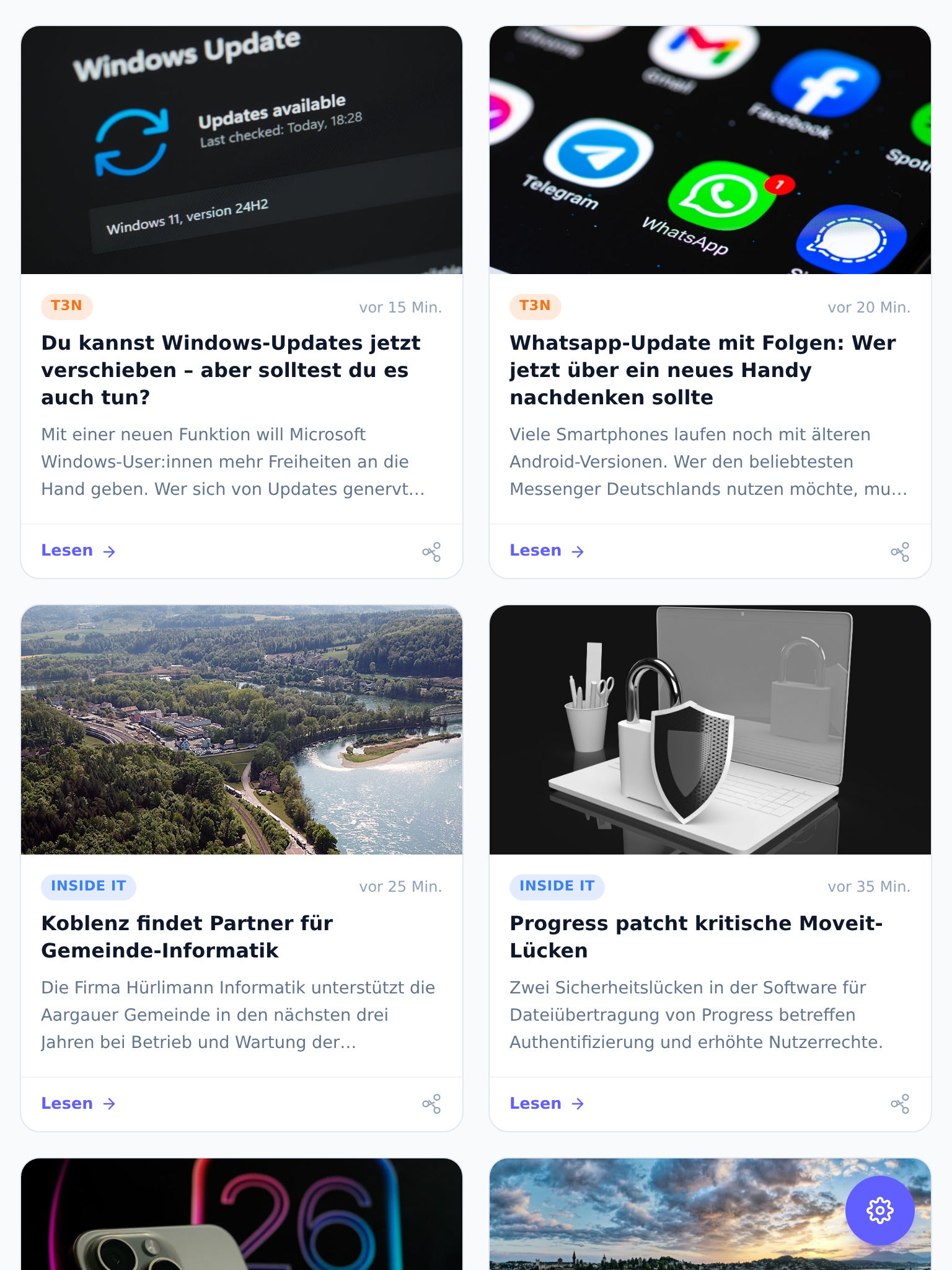 News – My Own RSS Reader, Built From Scratch
